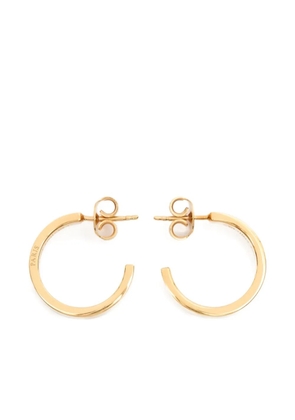 Maison Margiela logo-reference earrings - Gold