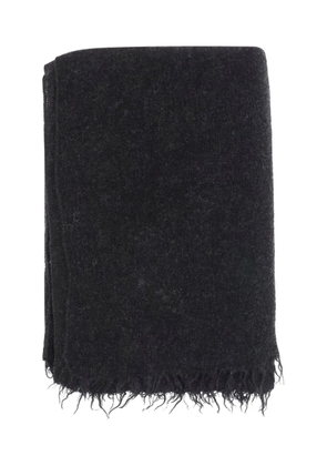 Lauren Manoogian fringed rectangular scarf - Black