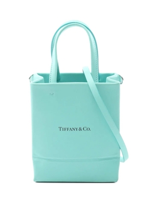 Tiffany & Co. Pre-Owned 2010s mini Shopping leather handbag - Blue