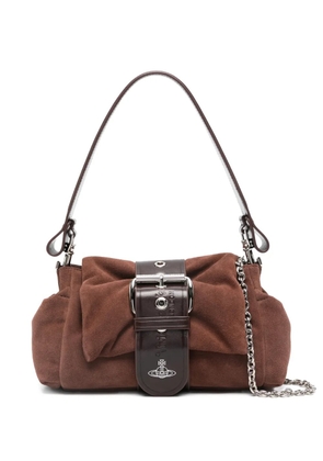 Vivienne Westwood buckle shoulder bag - Brown