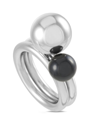 Calvin Klein Vintage sphere-design ring - Silver