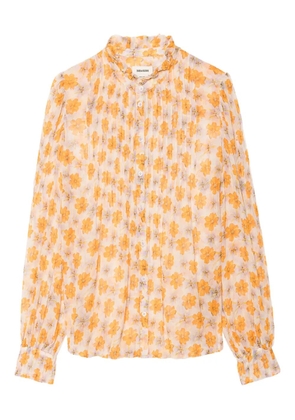 Zadig&Voltaire floral blouse - Neutrals