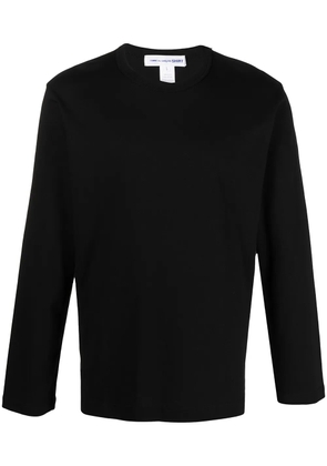 Comme Des Garçons longsleeved cotton T-shirt - Black