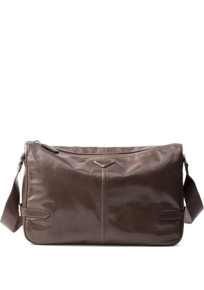 Prada leather shoulder bag - Brown