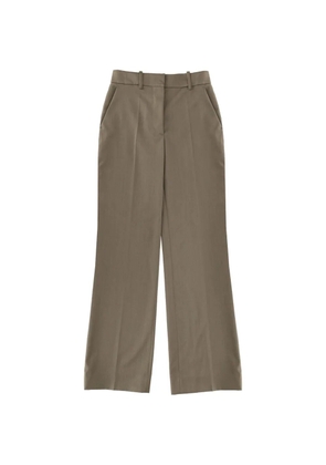 Victoria Beckham melange tailored trousers - Green