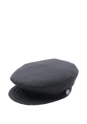 Christian Dior Pre-Owned 10s logo-embroidered casquette hat - Black