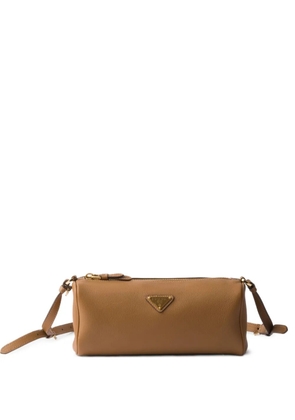 Prada leather shoulder bag - Brown