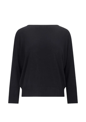 Zanone boat-neck top - Black
