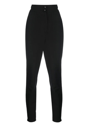 Dolce & Gabbana high-waist slim-cut trousers - Black