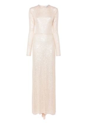 Atu Body Couture sequined maxi dress - Neutrals
