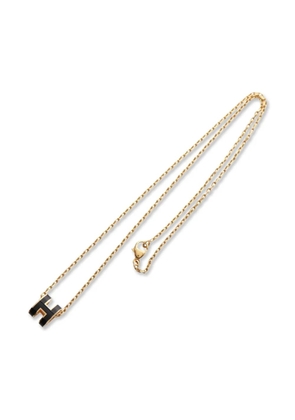 Hermès Pre-Owned 2010s Mini Pop H necklace - Gold