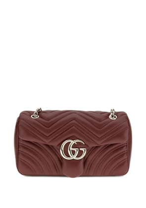 Gucci medium GG Marmont shoulder bag - Red