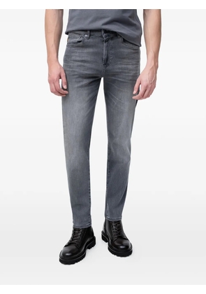 BOSS logo-patch jeans - Grey
