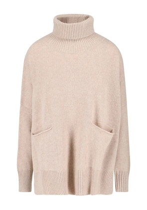 Ma'ry'ya turtleneck sweater - Neutrals