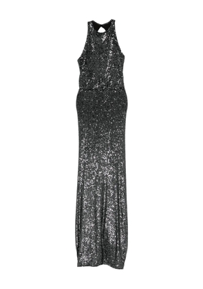 MIAU by Clara Rotescu sequinned maxi dress - Black