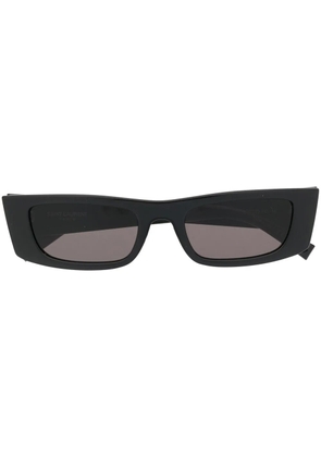 Saint Laurent Eyewear logo-print sunglasses - Black