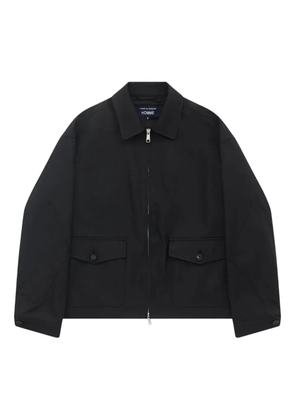 Comme des Garçons Homme zip-up jacket - Black