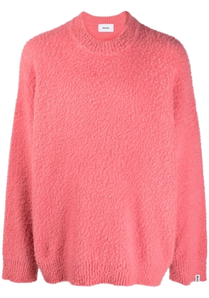 Bonsai logo-patch Casentino-wool jumper - Pink