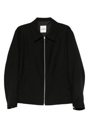 SANDRO zip-front jacket - Black
