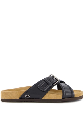 Valentino Garavani Fussfriend leather sandals - Black