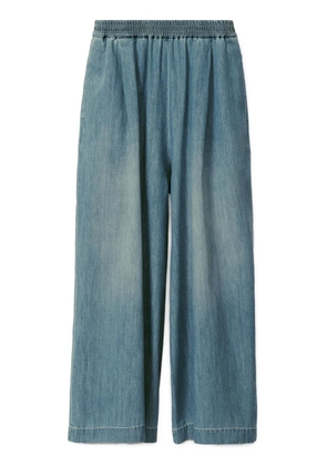 Fabiana Filippi denim palazzo pants - Blue