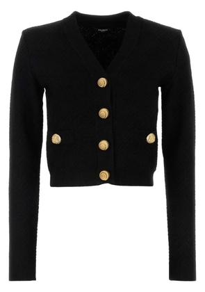 Balmain V-neck cardigan - Black