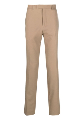 SANDRO mid-rise tapered trousers - Neutrals