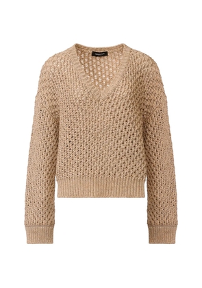 Fabiana Filippi V-neck sweater - Brown