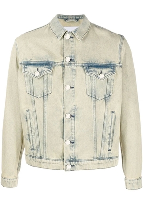 Études Studio Kentucky over-dyed denim jacket - Yellow