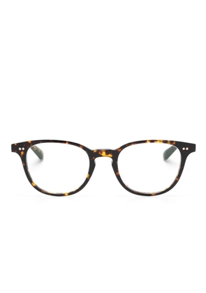 Oliver Peoples Sadao oval-frame glasses - Brown