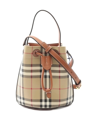 Burberry Pre-Owned 2020s pattern bucket bag - Neutrals