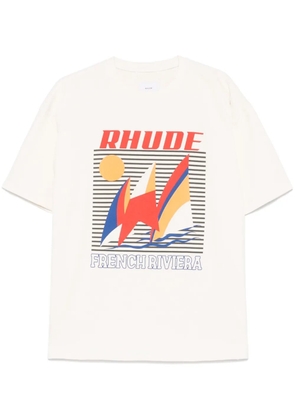 RHUDE French Riviera T-shirt - White