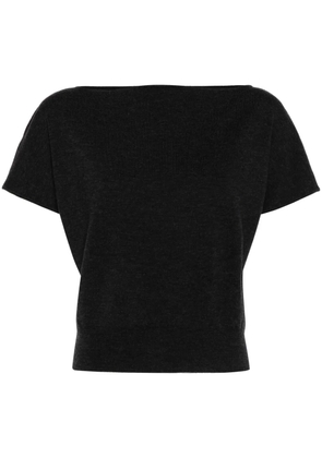 P.A.R.O.S.H. mélange blouse - Black