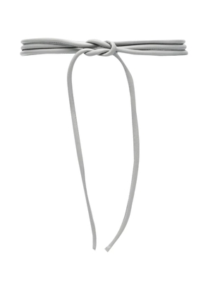 FURLING BY GIANI Filo leather belt - Grey
