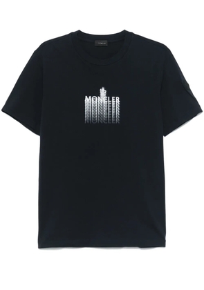 Moncler shortsleeved T-shirt - Blue