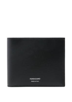 Ferragamo debossed-logo leather wallet - Black