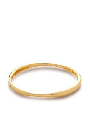 Monica Vinader Nura Reef thin bangle bracelet - Gold