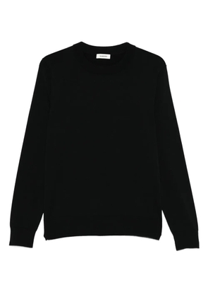 SANDRO crew neck sweater - Black