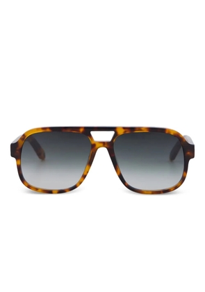 Off-White Eyewear Forks sunglasses - Brown