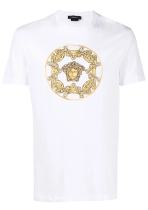 Versace Medusa-print organic cotton T-shirt - White