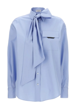 Brunello Cucinelli Monili-chain shirt - Blue