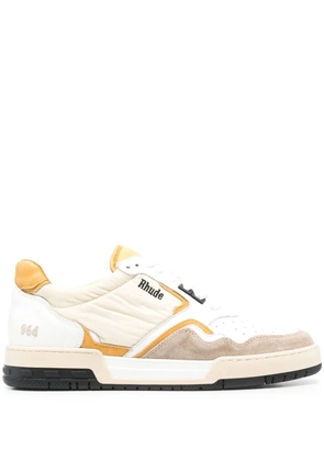RHUDE Racing lace-up sneakers - White