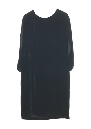 Fendi Pre-Owned 2000s crew-neck velvet dress - Black