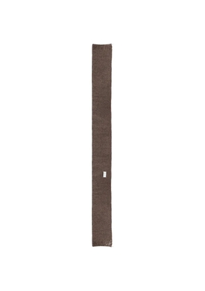 Maison Margiela ribbed scarf - Brown