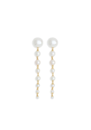 RAGBAG STUDIO Lumora pearl drop earrings - Gold
