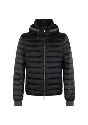Moorer hooded padded jacket - Black