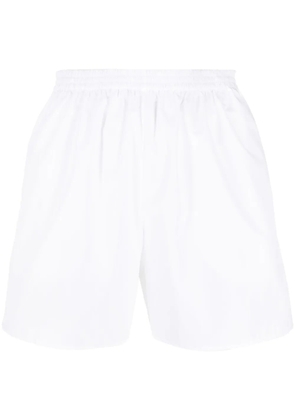 The Row Gunther cotton shorts - White