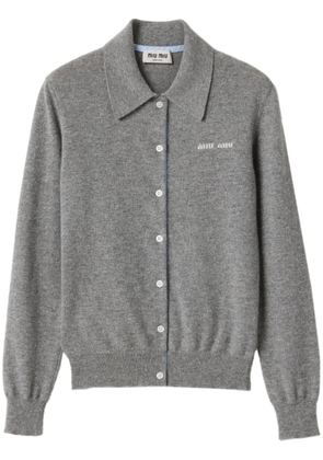 Miu Miu cashmere cardigan - Grey