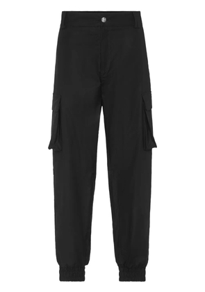 Philipp Plein tapered-leg cargo pants - Black