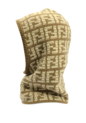 Fendi Pre-Owned 2010s cashmere balaclava - Neutrals